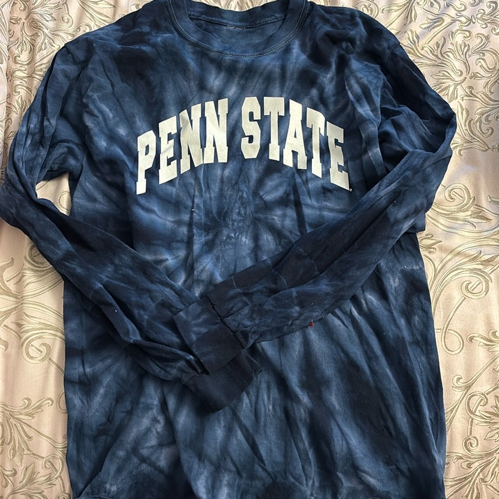 tie dye penn state long sleeve